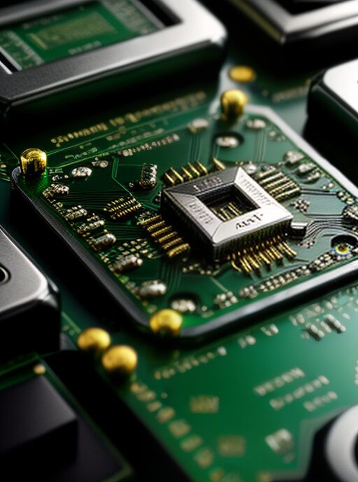 Circuit Board Advanced electronics circuit board.