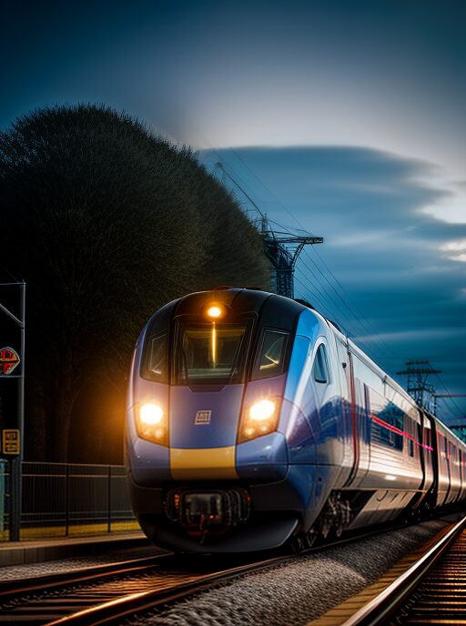 Advanced rail transportation in transit.