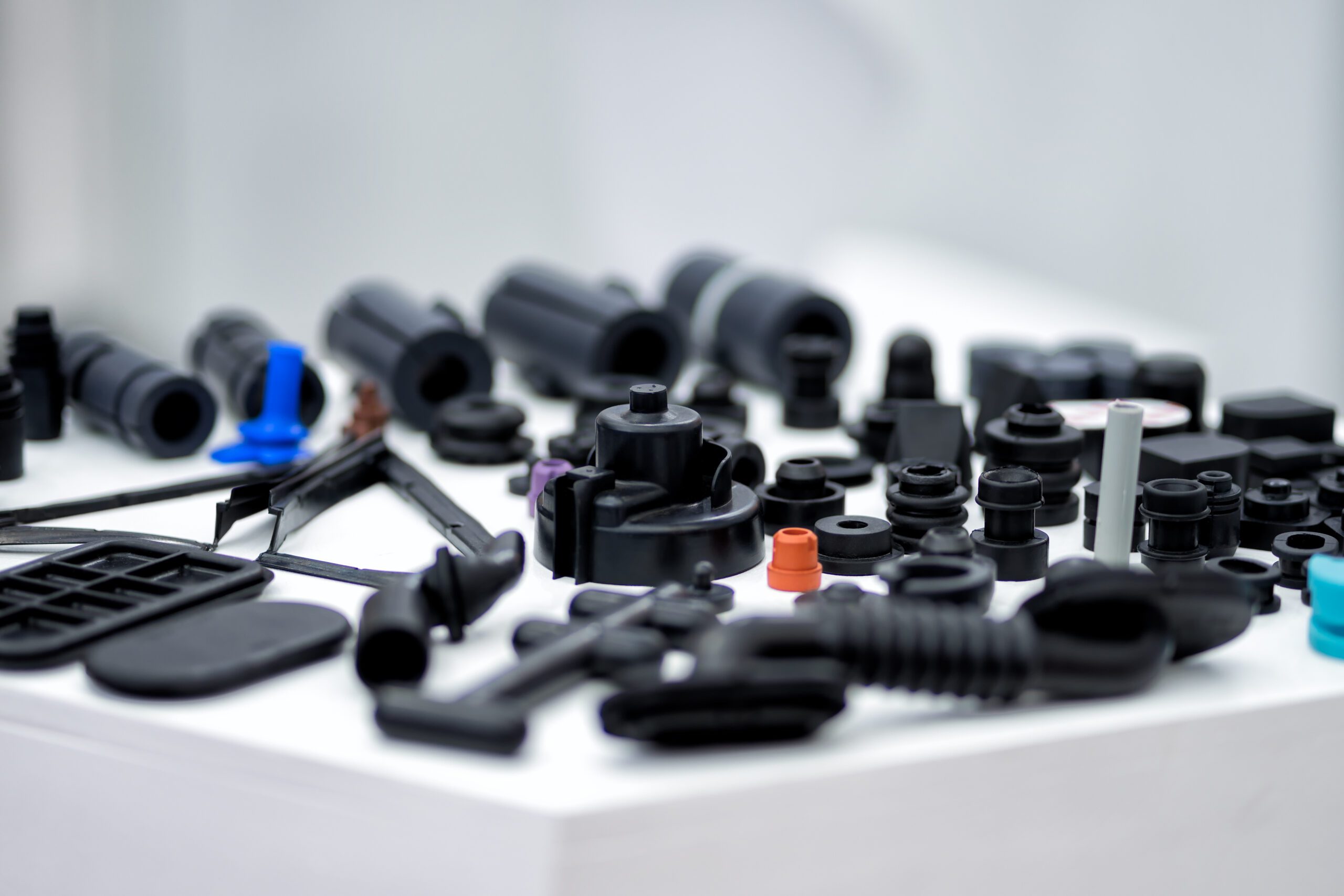 Plastic and rubber parts of automotive manufacturing by high pre