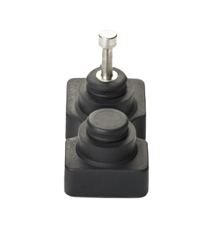 An assortment of custom molded rubber parts